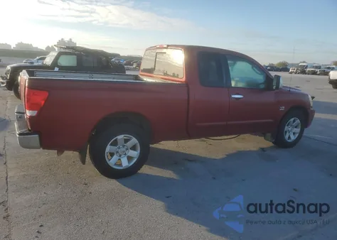 2004 Nissan Titan Xe z USA, uszkodzony, nr VIN 1N6AA06A84N590763